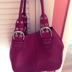 Tignanello  Genuine Leather red bag